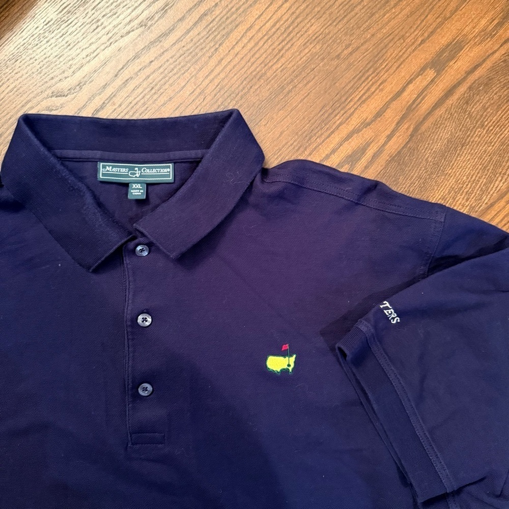 Masters Collection Navy Polo Shirt. Size XXL
